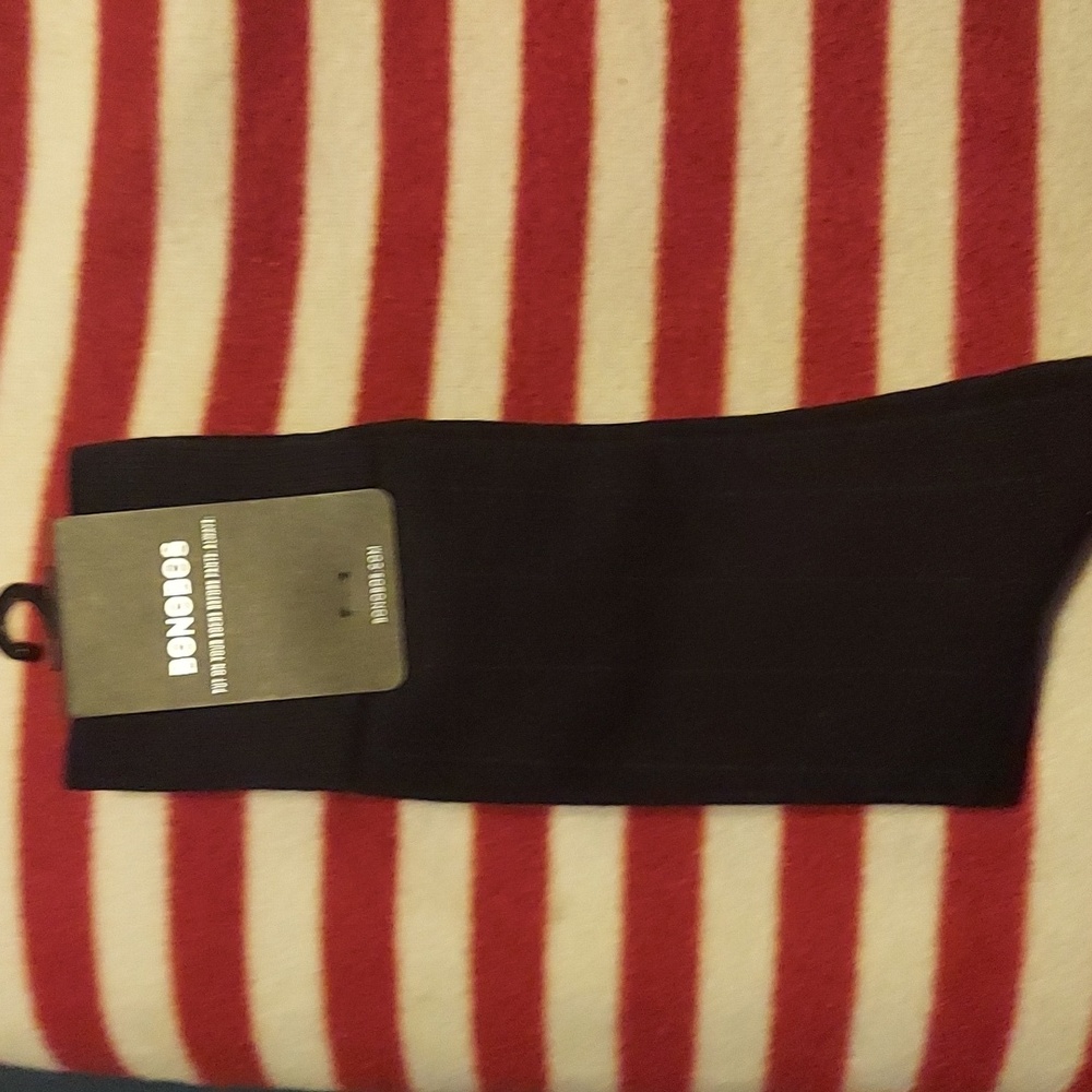 NWT Bonobos Men's Jet Black dress socks